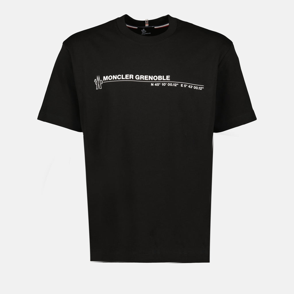 T-shirts T-shirt imprimé Moncler Grenoble Noir Homme