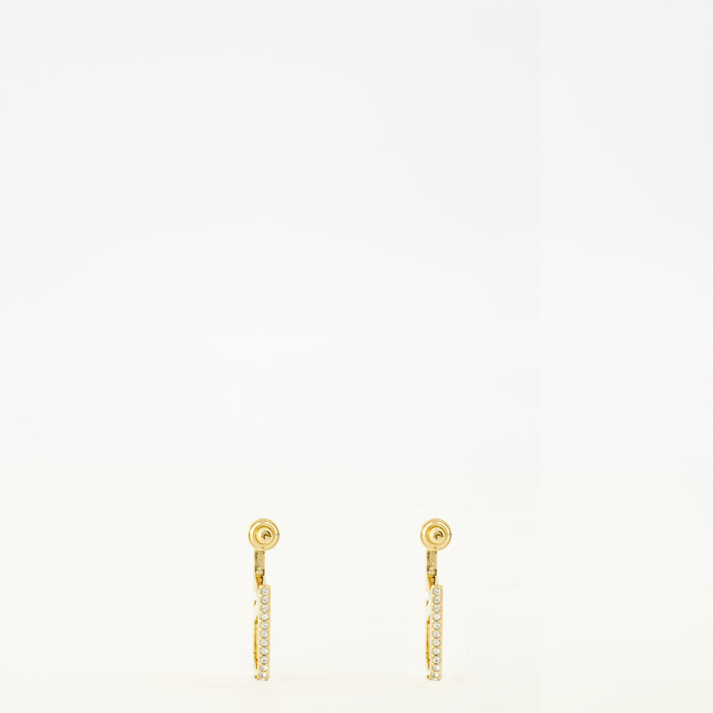 Bijoux Orecchini VLogo con Cristalli Swarovski® Valentino Garavani Doré Femme