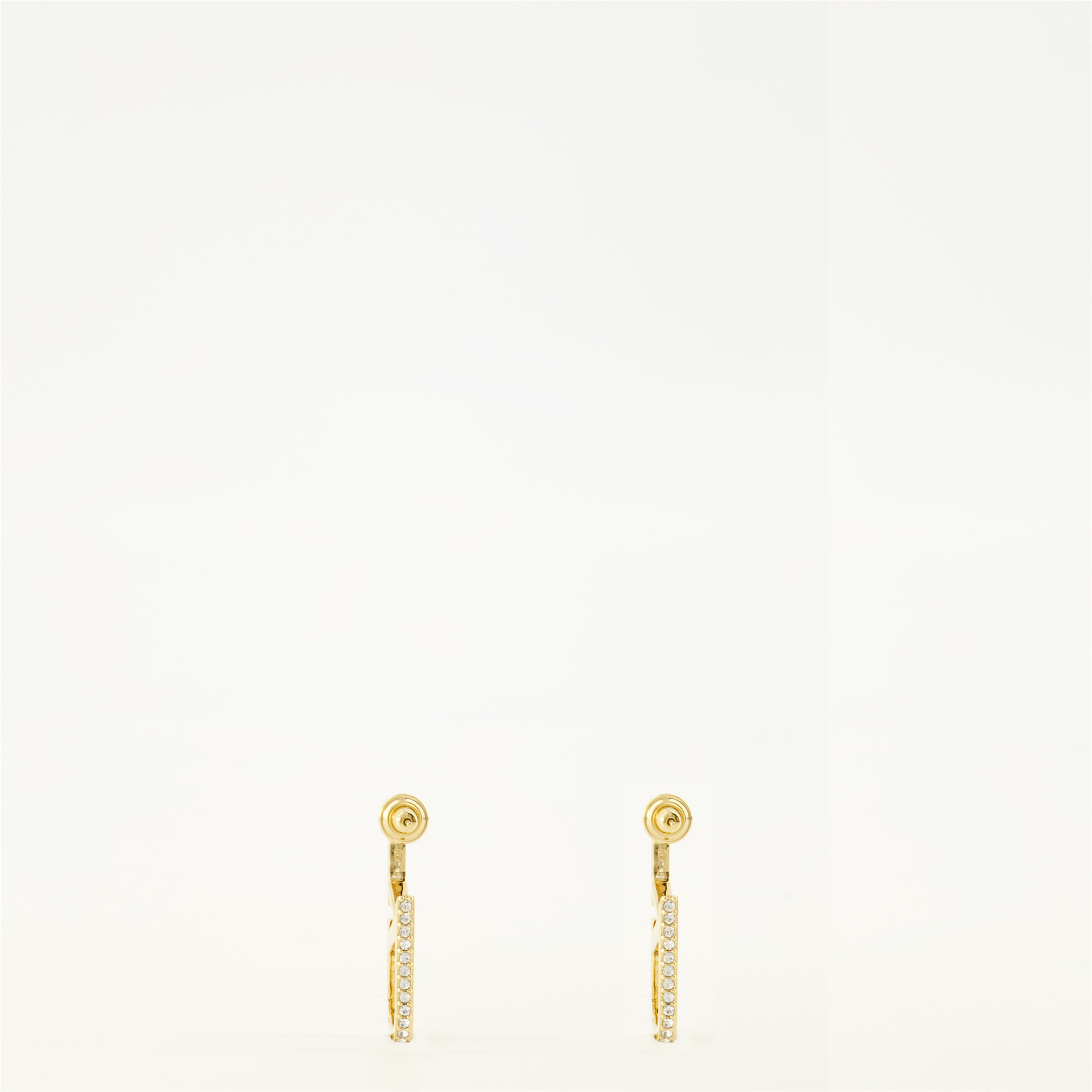 Bijoux Boucles d'oreilles VLogo avec Cristaux Swarovski® Valentino Garavani Doré Femme