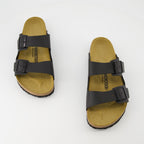 Sapatos abertos Sandálias Arizona Birkenstock Preto Homme