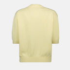 Knitwear Pull manches courtes Davin Khaite Yellow Femme