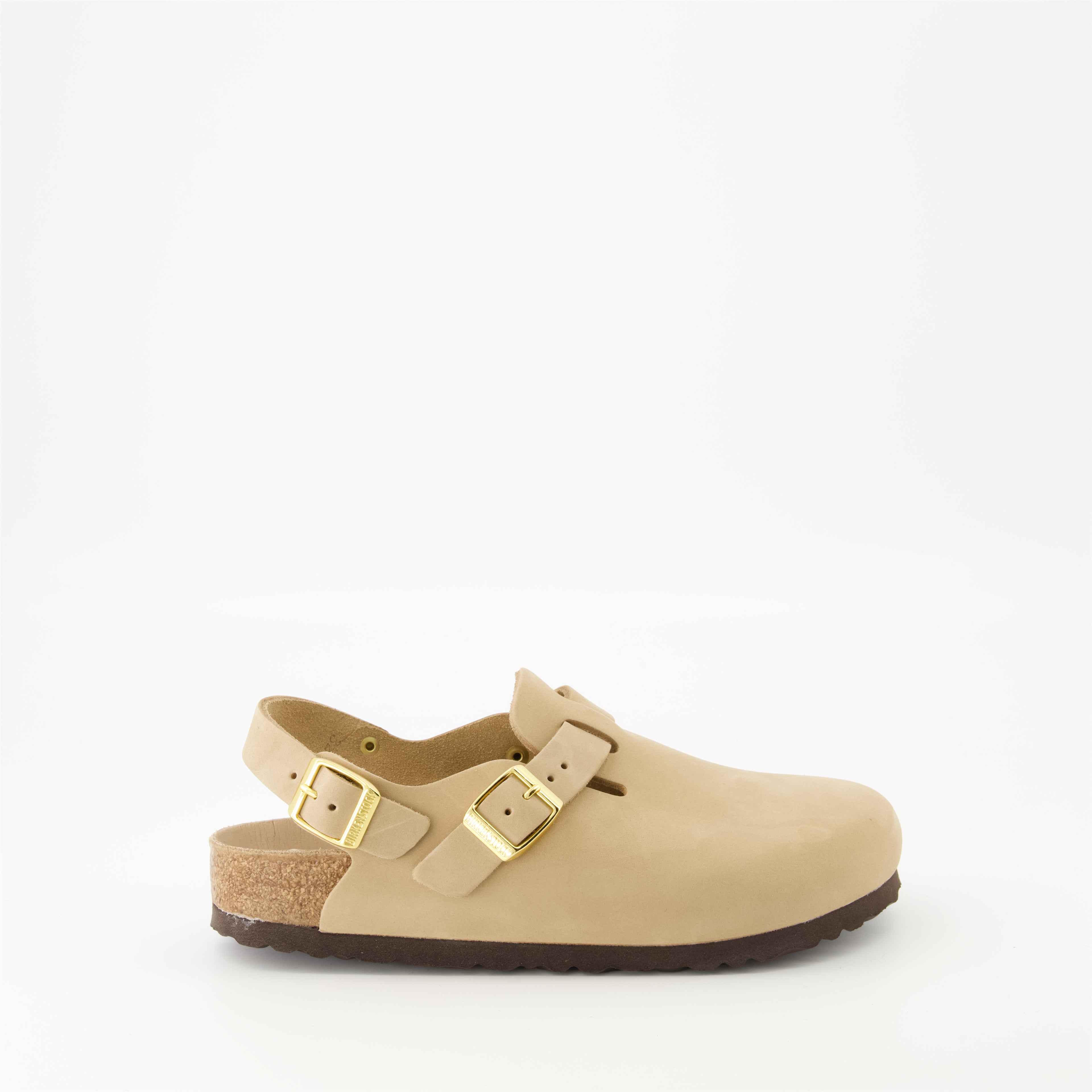 Chaussures ouvertes Mules Tokio Birkenstock Beige Femme