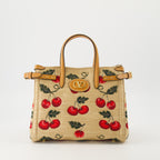 Bolsos bandolera Bolso Tote Cherryfic Pequeño Valentino Garavani Beige Femme