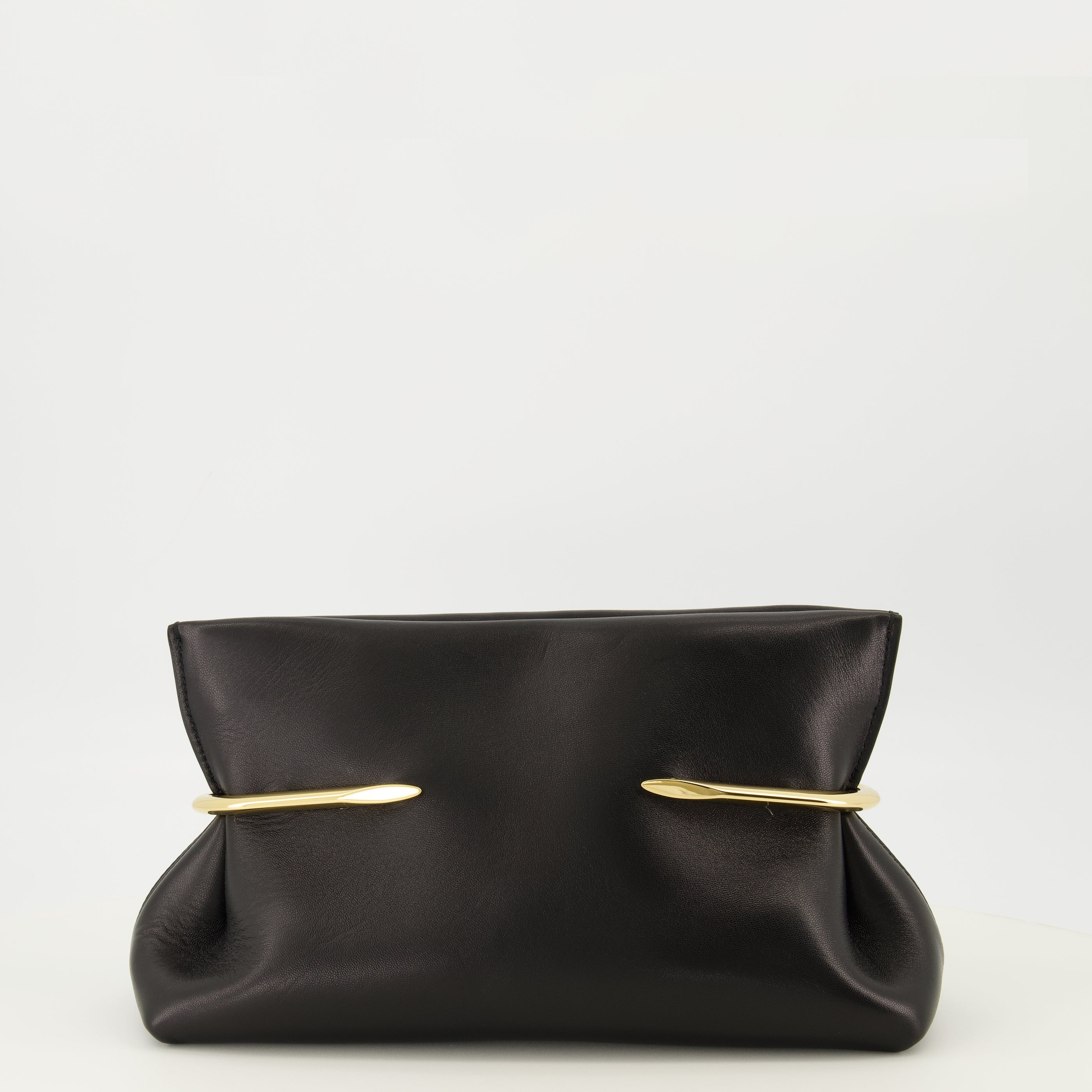 Pochettes Pochette Pinch en cuir nappa noir Givenchy Noir Femme