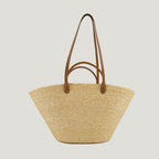 Bolsas tote Saco de ráfia Prada Bege Femme