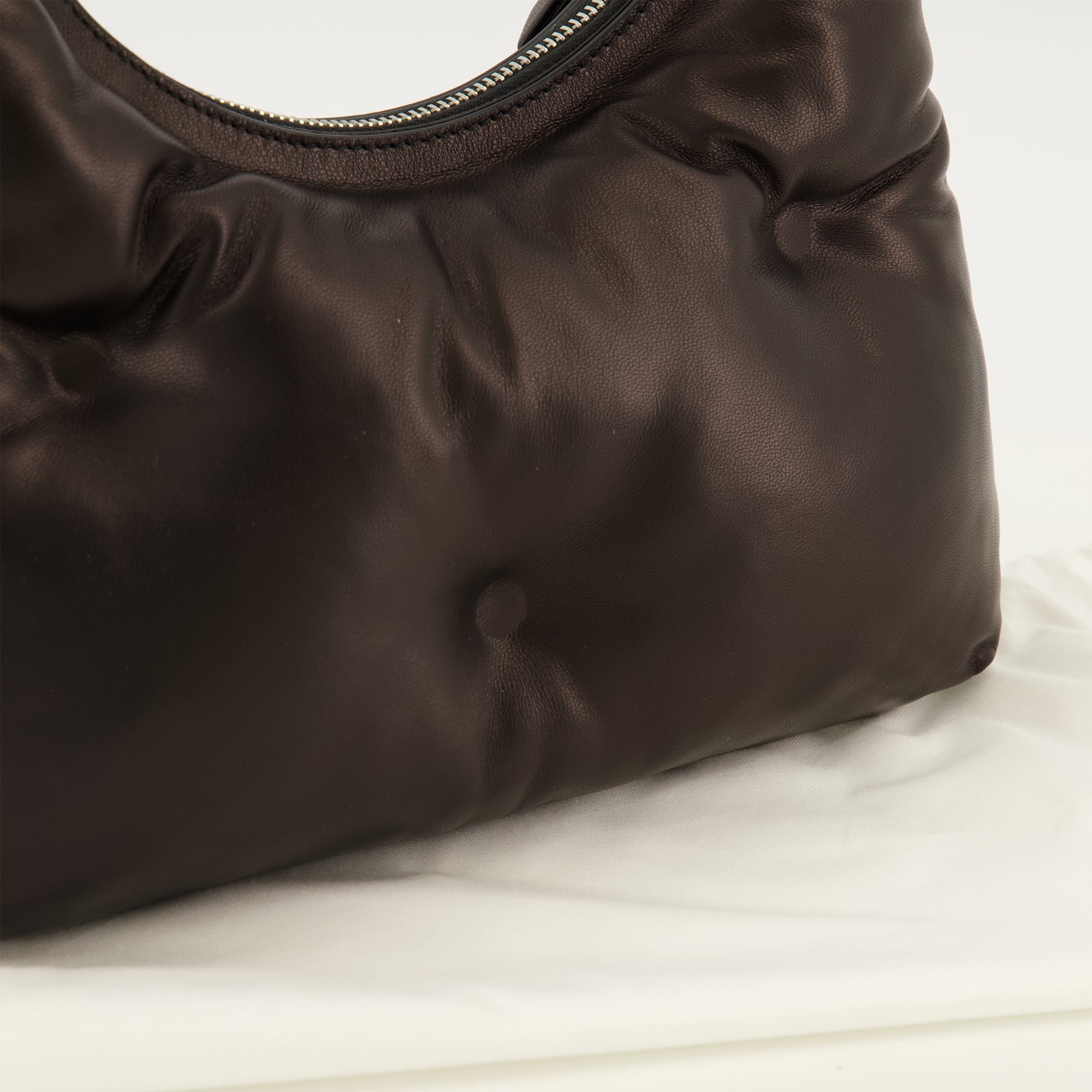 Sacs à main et épaule Sac Glam Slam Hobo noir petit Maison Margiela Noir Femme