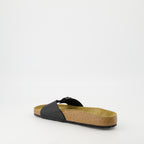 Chaussures ouvertes Sandali Madrid Birkenstock Noir Homme