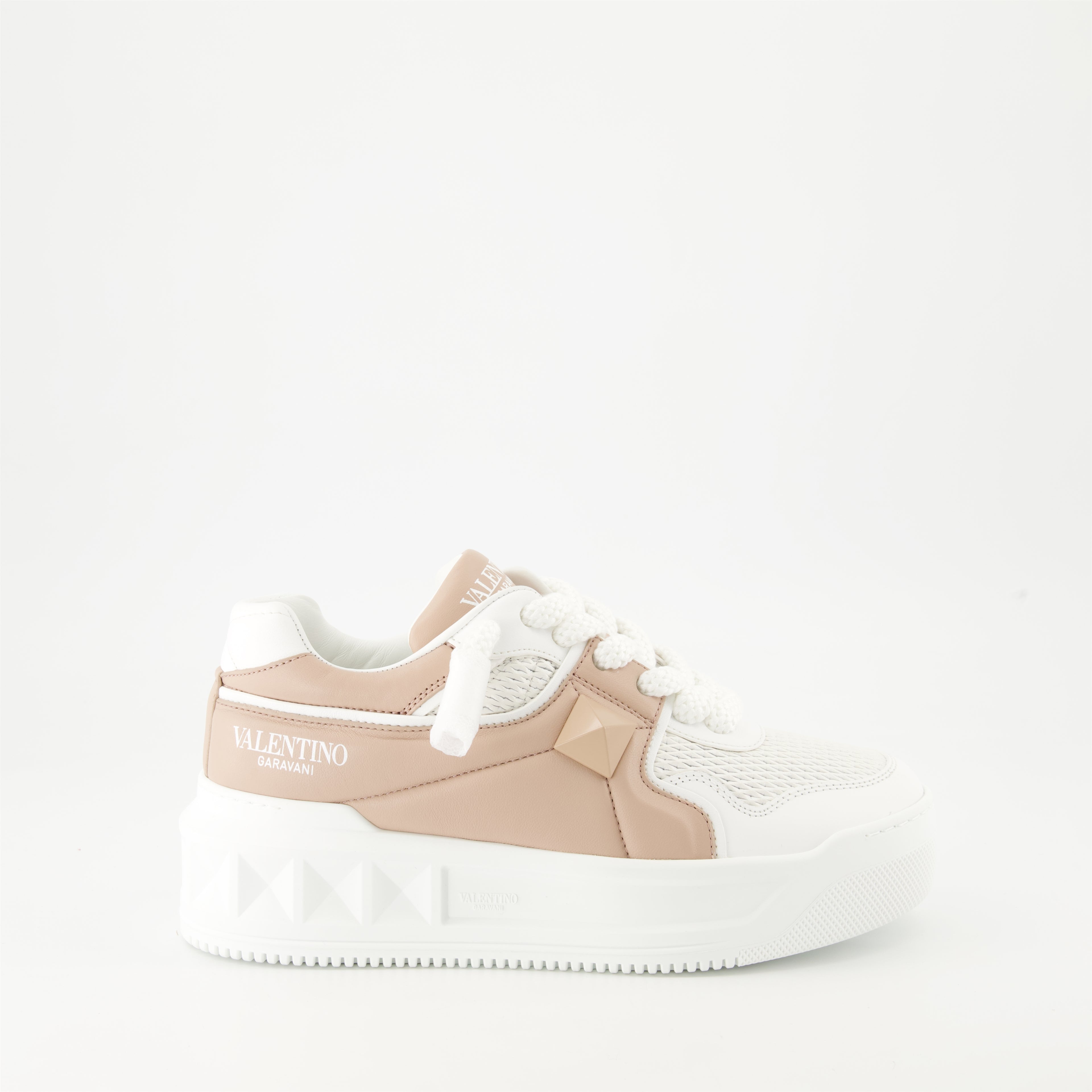 スニーカー ワンスタッドXLスニーカー Valentino Garavani ピンク Femme