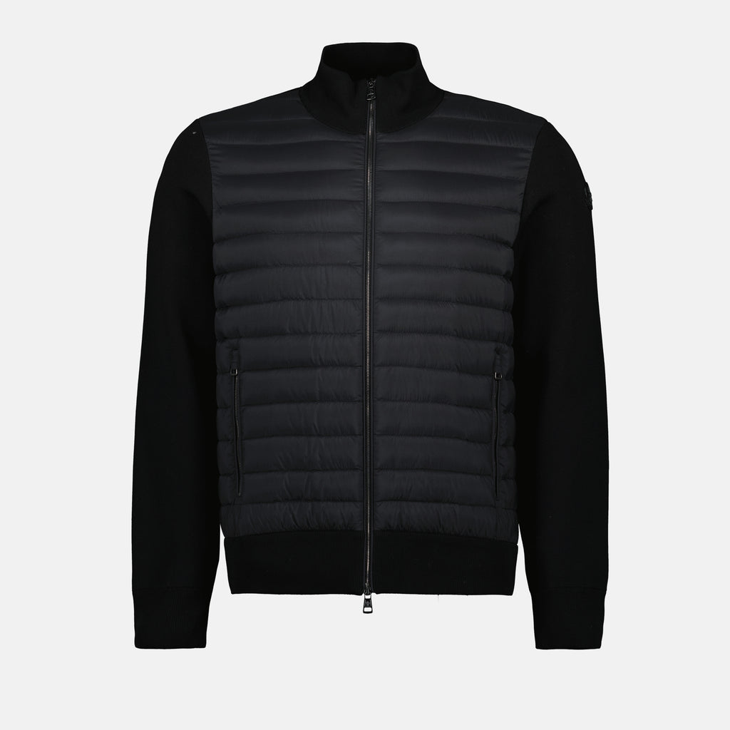 Vestes Doudoune bi-matière Moncler Noir Homme