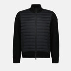 Vestes Doudoune bi-matière Moncler Noir Homme