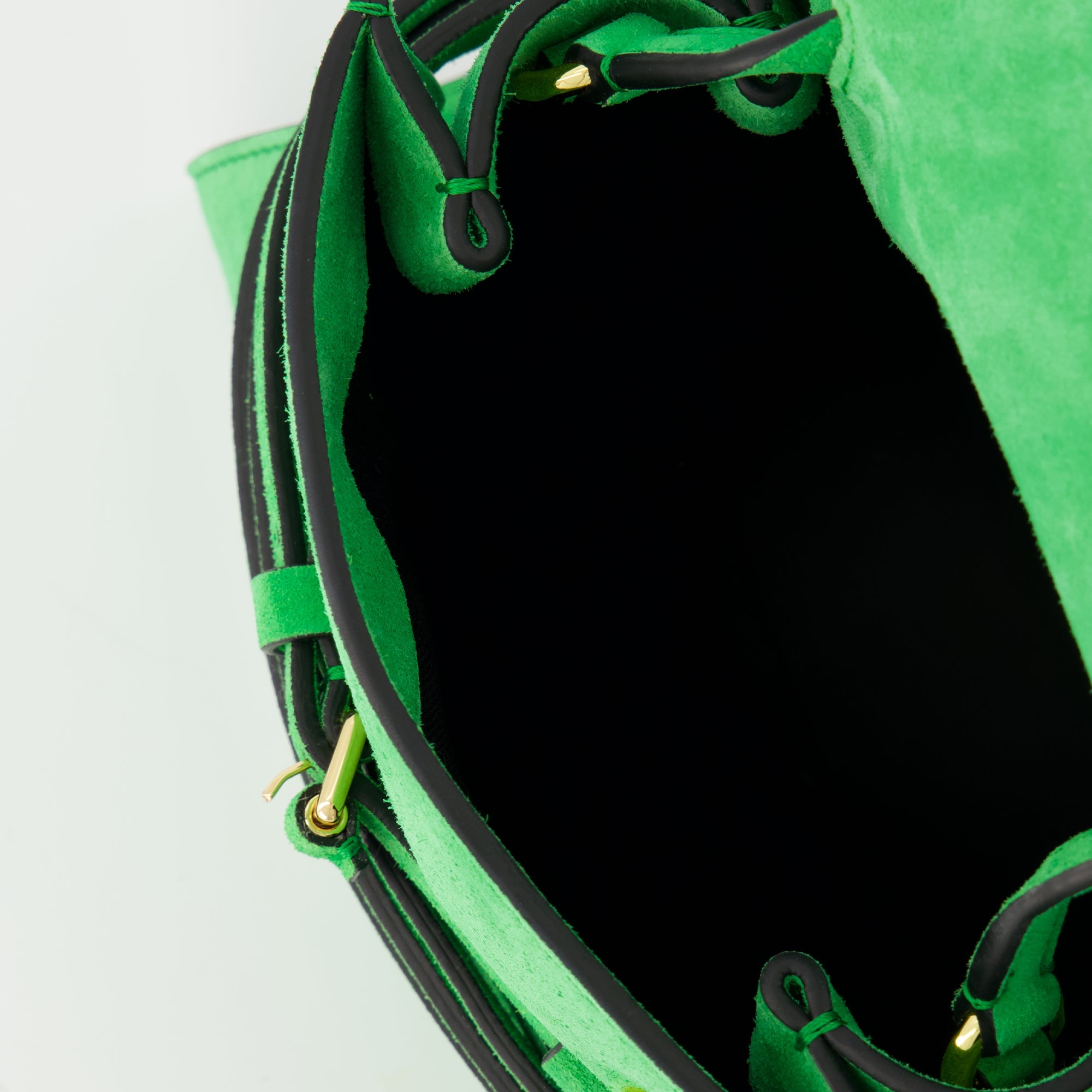 Bolsas de mão e de ombro Sac Tie Me small Moschino Verde Femme