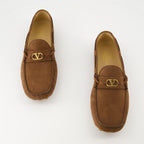 Mocassins Mocassins Driver Fastaway Valentino Garavani Marron Homme