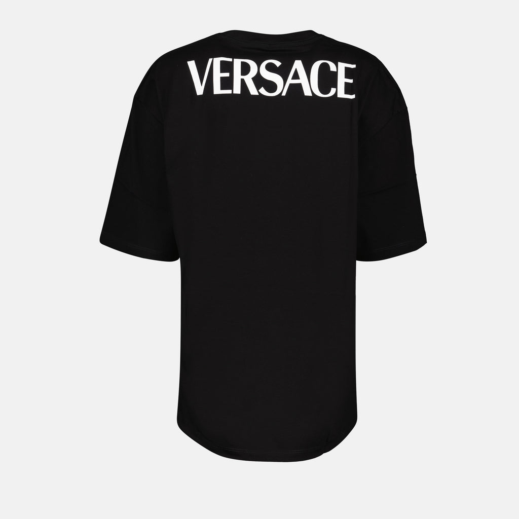 Camisetas T-shirt The Gods' Cut Versace Negro Mujeres