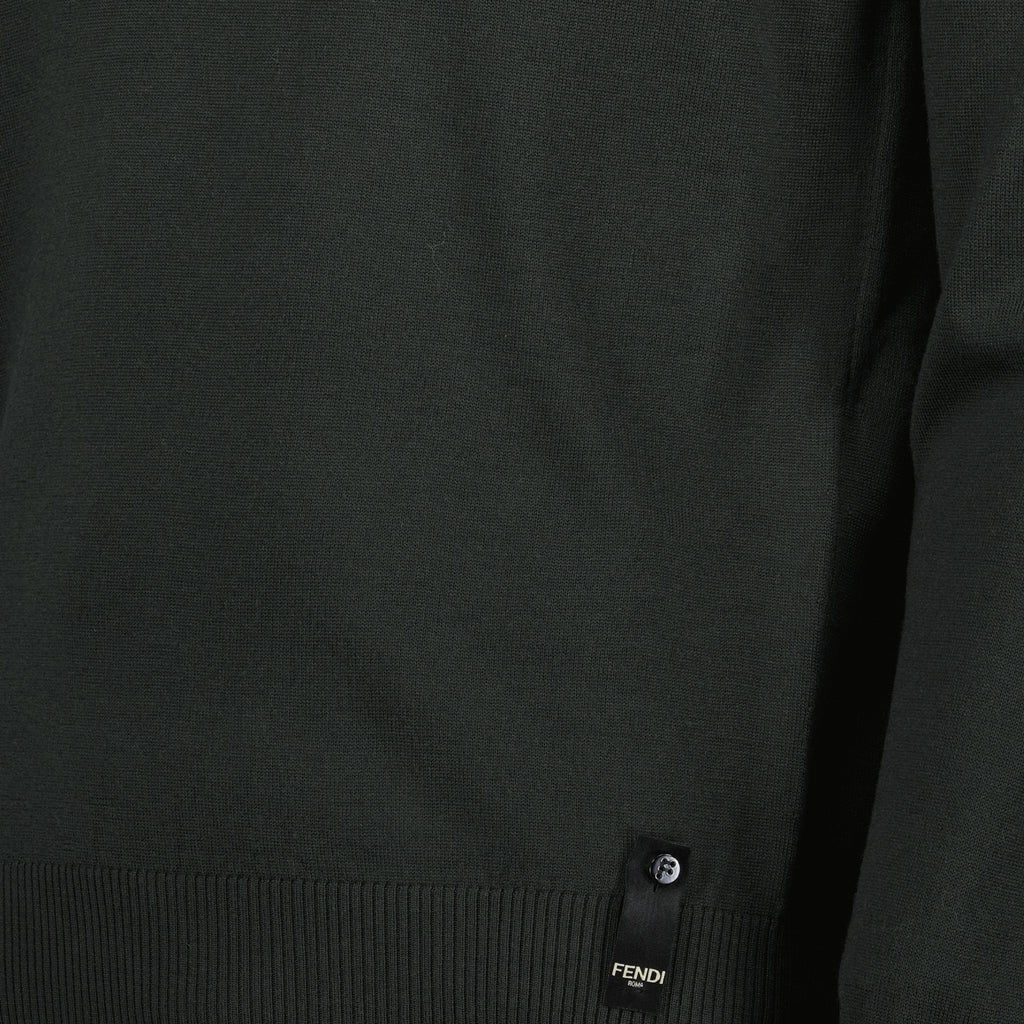 ニットウェア ウールセーター Fendi 緑 Homme