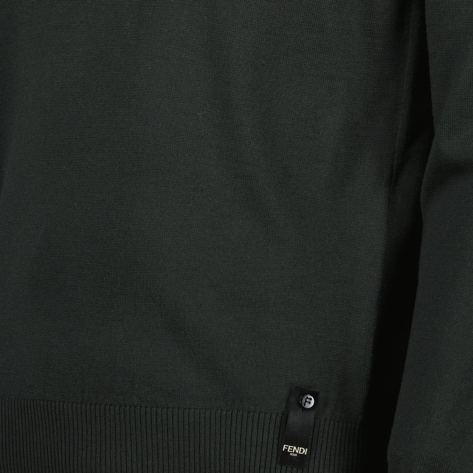 Prendas de punto Jersey de lana Fendi Verde Homme