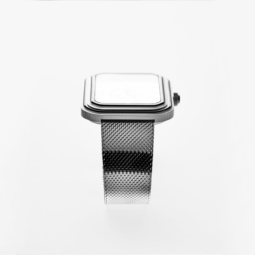 Bijoux Ecce Figura Alba Steel Bracelet Watch Beaubleu Gris Unisexe