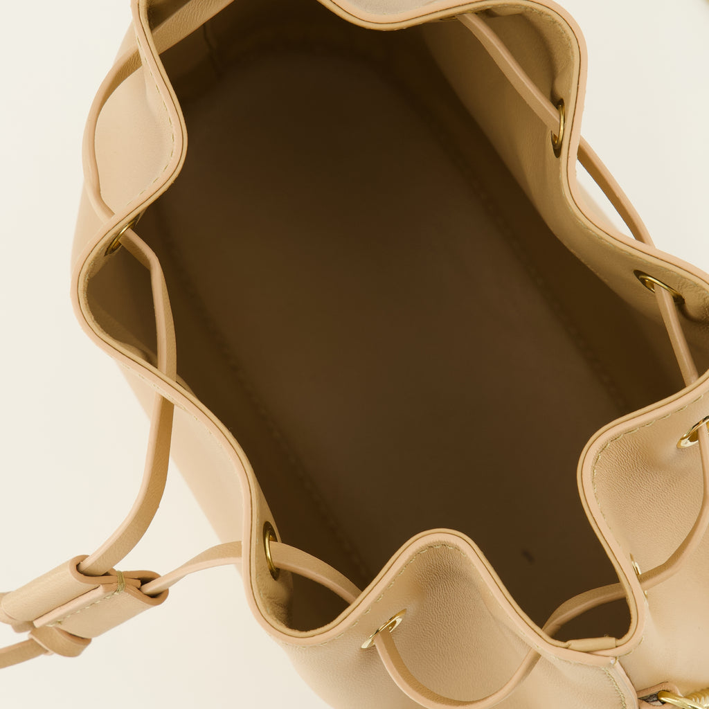 Sacs seau Mini Borsa a Secchiello Beige Valentino Garavani Beige Femme