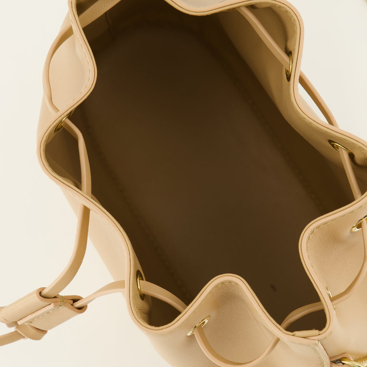 Sacs seau Mini Borsa a Secchiello Beige Valentino Garavani Beige Femme