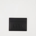 Small leather goods Porte-cartes VLTN Valentino Garavani Black Homme