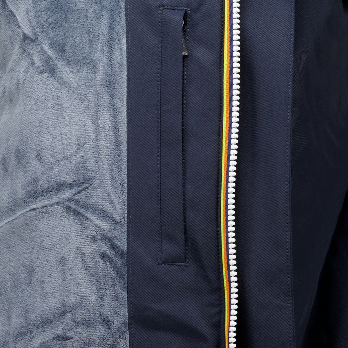 Manteaux Jarno Twill Marmotta 네이비 블루 자켓 K-Way Bleu foncé Homme