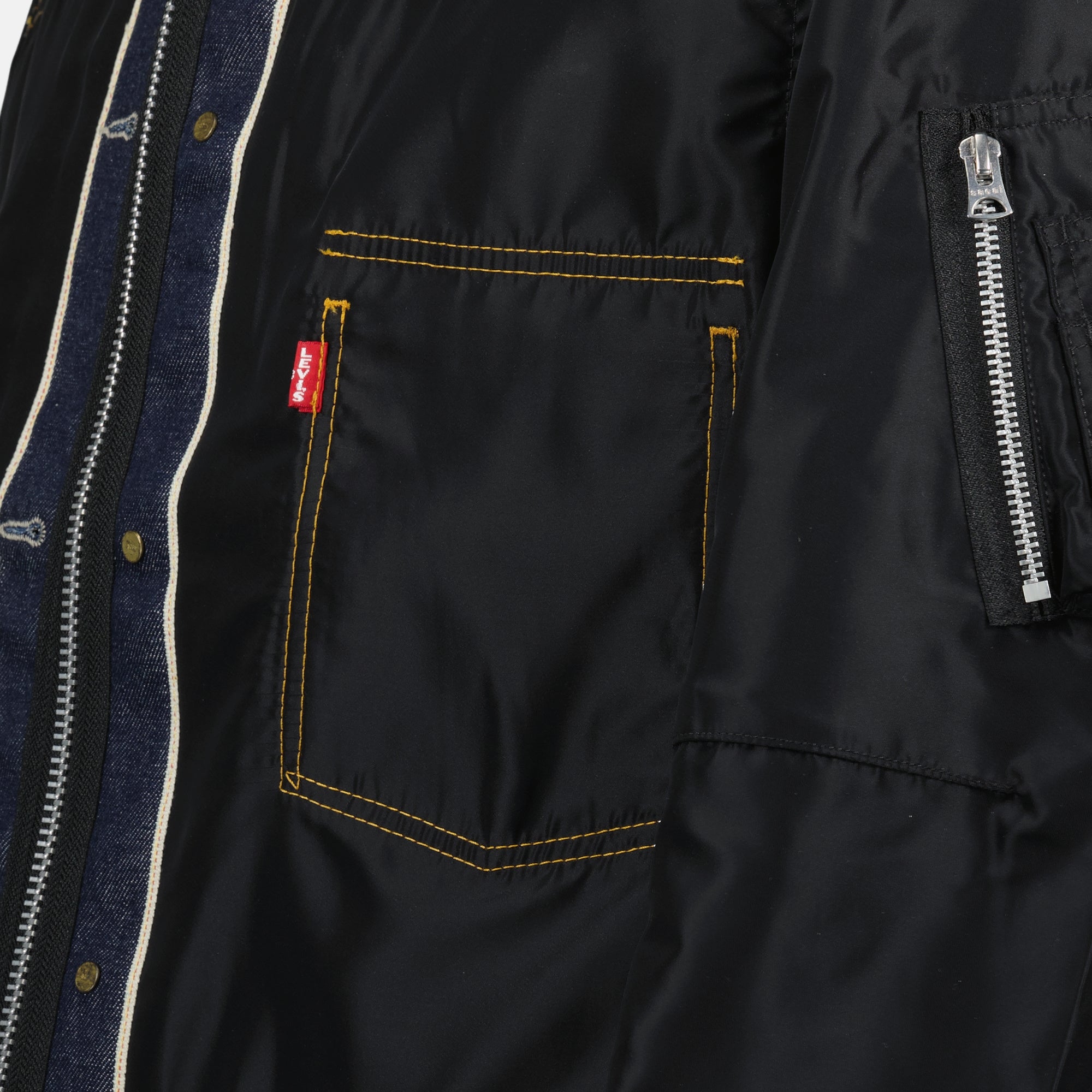 재킷 리버시블 재킷 Sacai x Levi's Sacai 블랙 남성