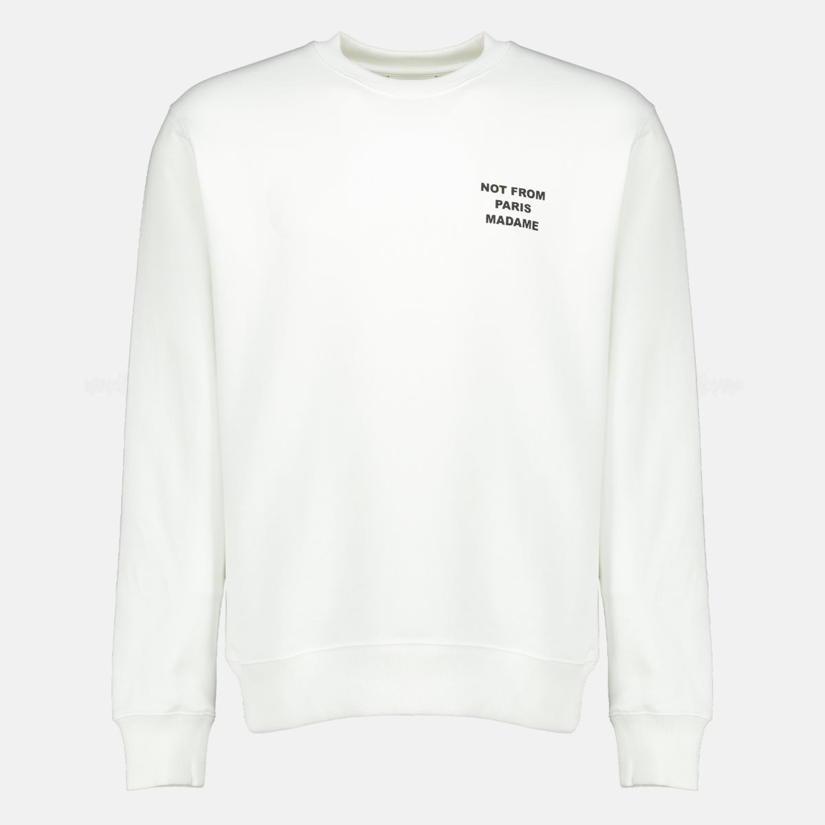 Sweatshirts Sweatshirt Slogan Classique blanc Drole De Monsieur Blanc Homme