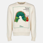 Maille Maglione White Book Cover Dior Blanc Homme