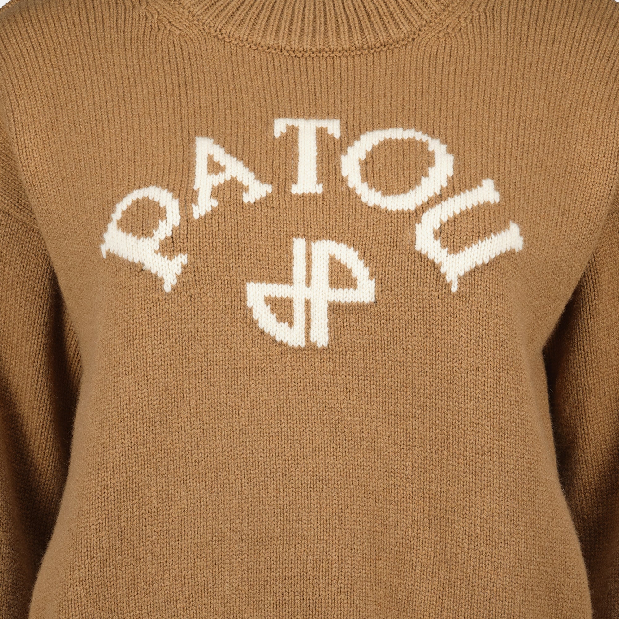 Immagine del pullover in lana Patou per donna - Stagione Autunno-Inverno 2025 - Vista Dettagliata_3