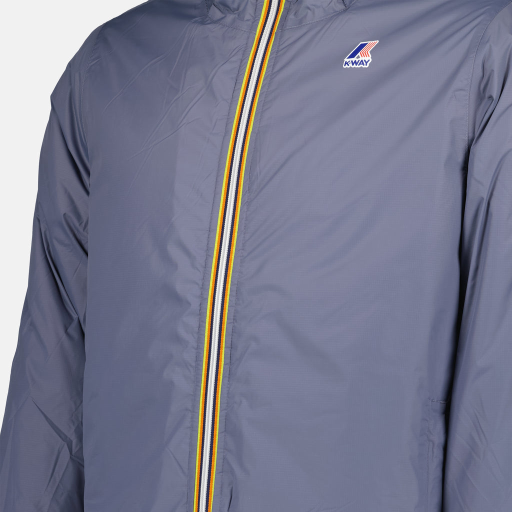 Jacken Veste Le vrai 3.0 Eiffel Orsetto K-Way Grau Unisex