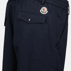 Calças Calças de Algodão Moncler Azul escuro Homme