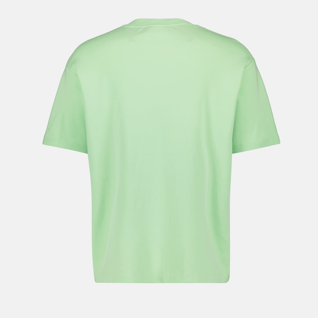 Camisetas Camiseta Clásica con Eslogan Drole De Monsieur Verde Homme