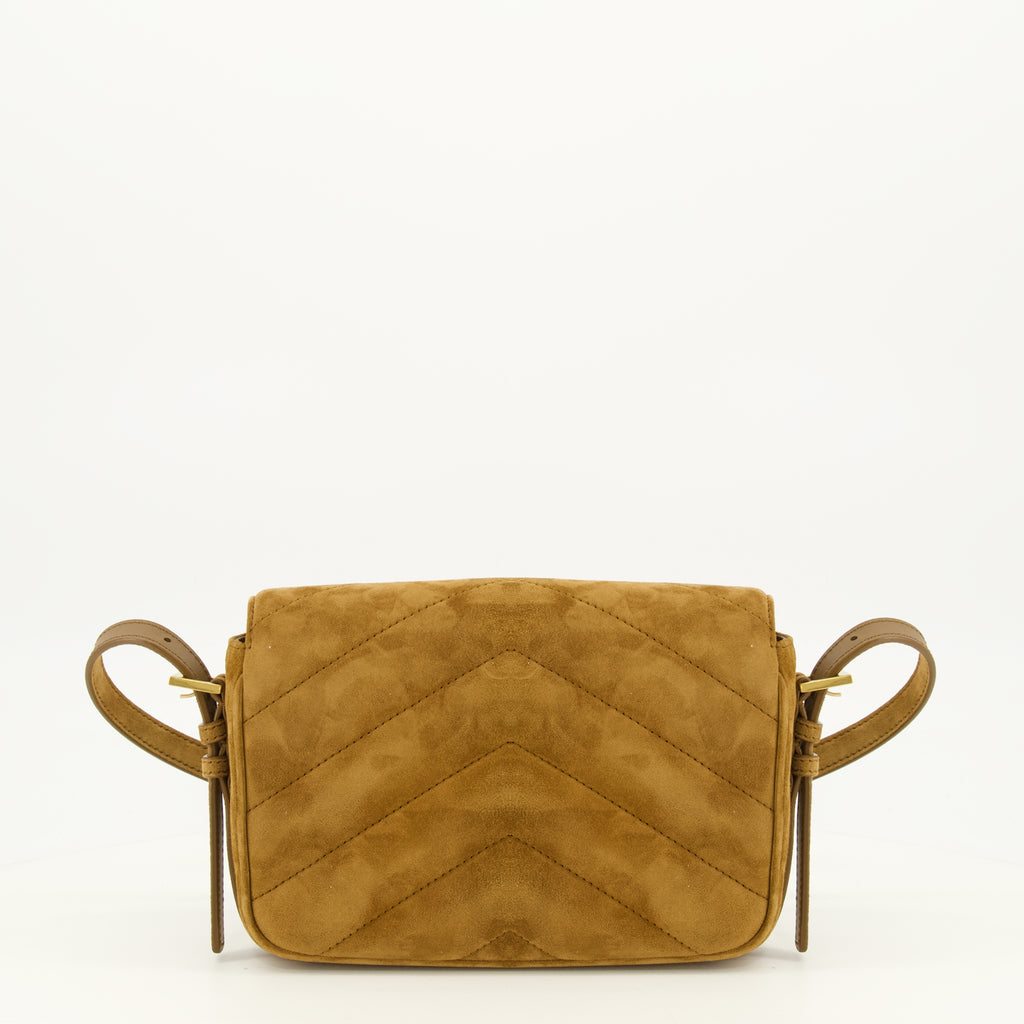 Sacs à main et épaule Loulou Toy Bag aus braunem Wildleder Saint Laurent Marron Femme