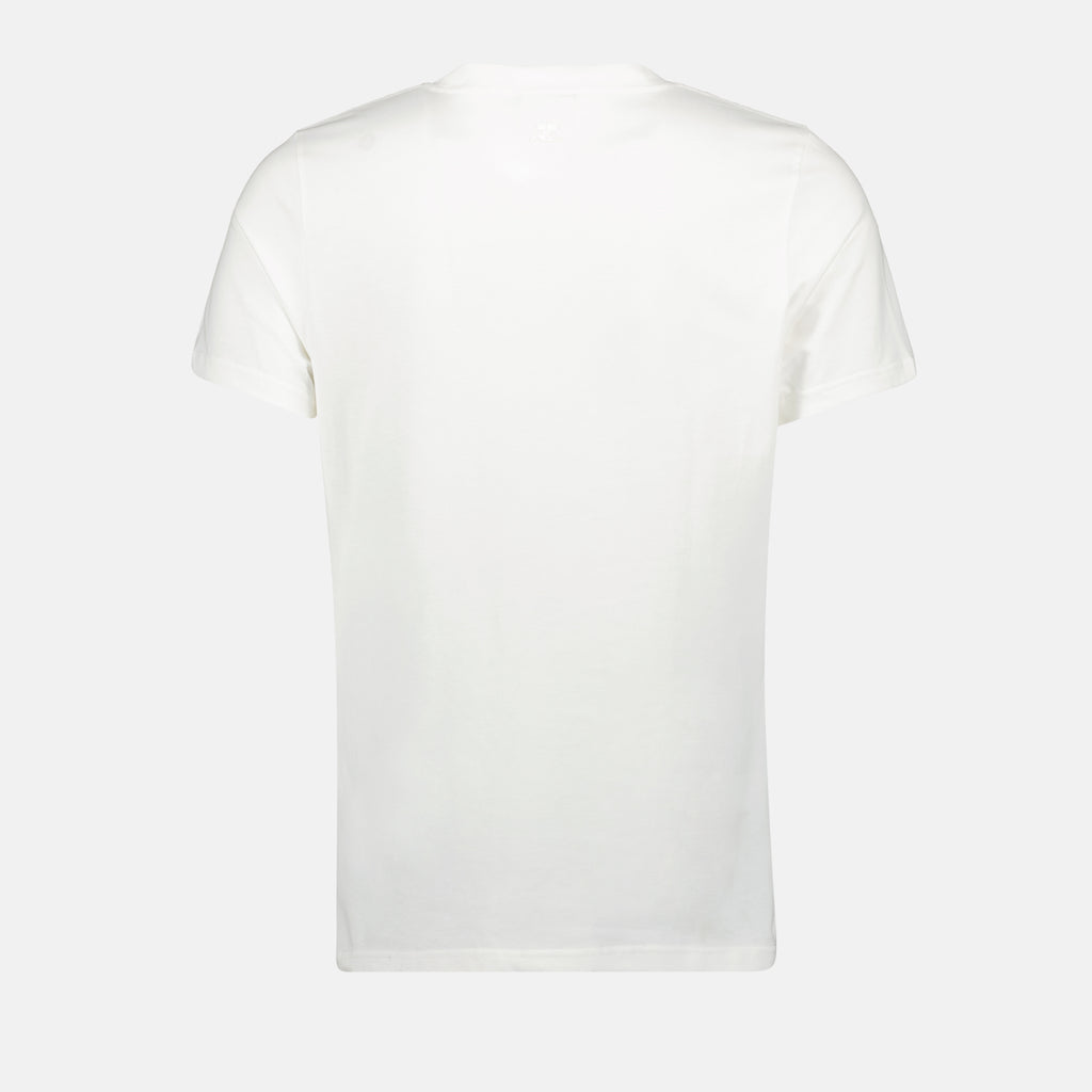 T-shirts T-shirt AC Courrèges Blanc Homme