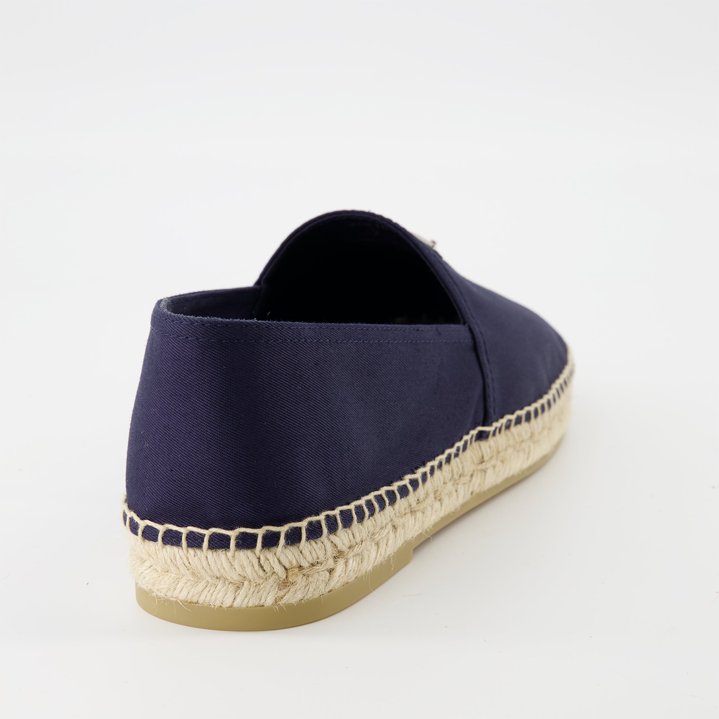 Espadrilles Espadrillas in Cotone Prada Blu scuro Homme