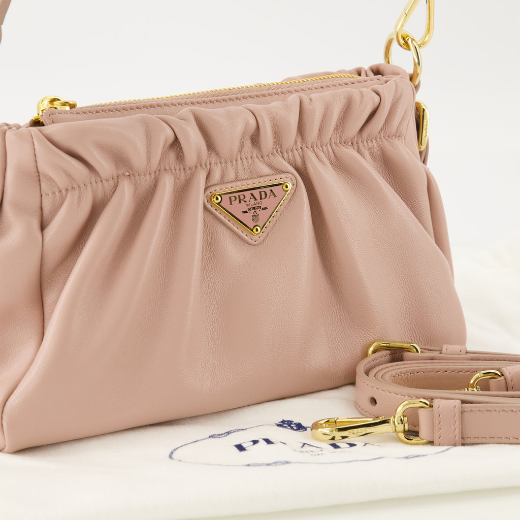 Imagem do artigo Bolsa de Couro Nappa Rosa da marca Prada para Mulheres - Temporada Primavera-Verão 2026 - Vista Detalhada_2