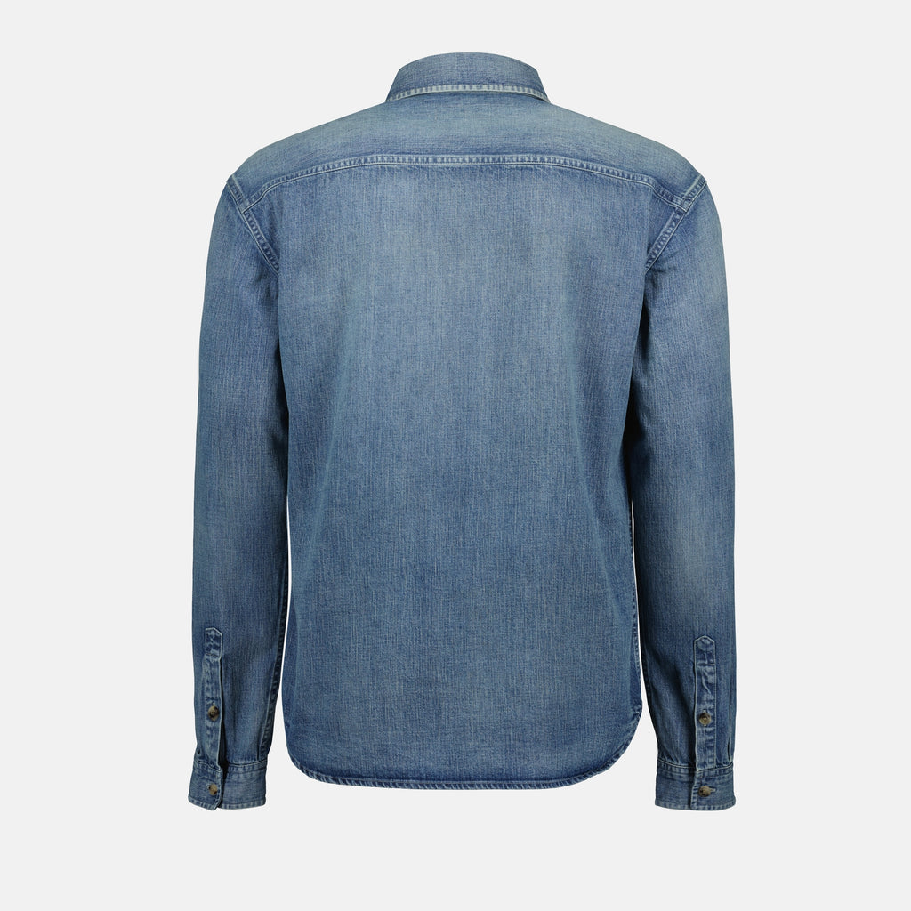 Chemises Chemise Cassandre Saint Laurent Bleu Homme