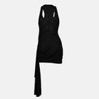 Imagem do Vestido Curto Salacia Preto da marca Christopher Esber para Mulheres - Coleção Outono-Inverno 2025 - Vista Traseira