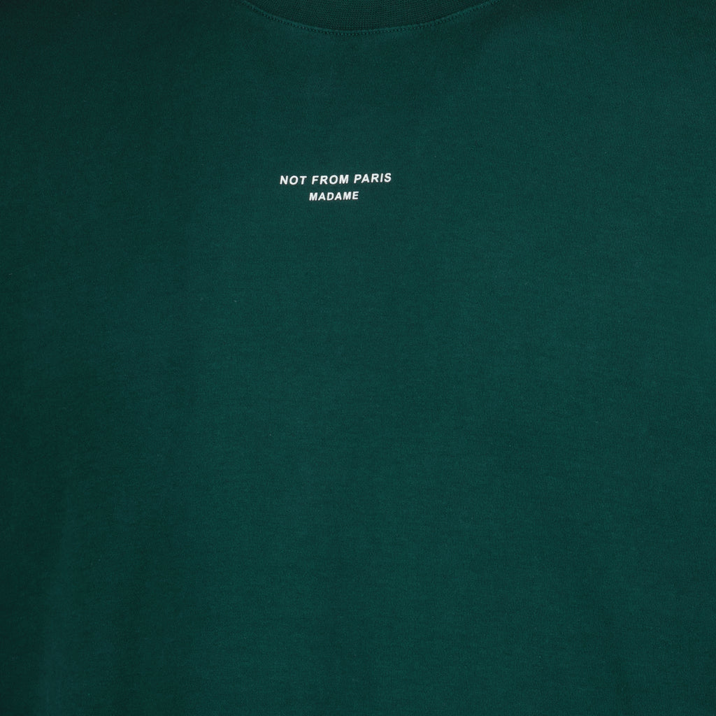 T-shirts T-shirt Slogan Classique vert Drole De Monsieur Vert Homme