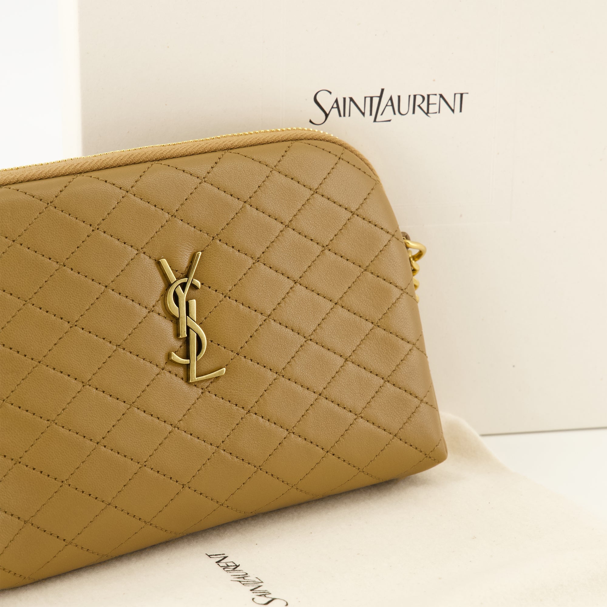 Image de l'article Sac Gaby Camera marron de la marque Saint Laurent pour Femme - Saison Printemps-Été 2026 - Vue détaillée_2