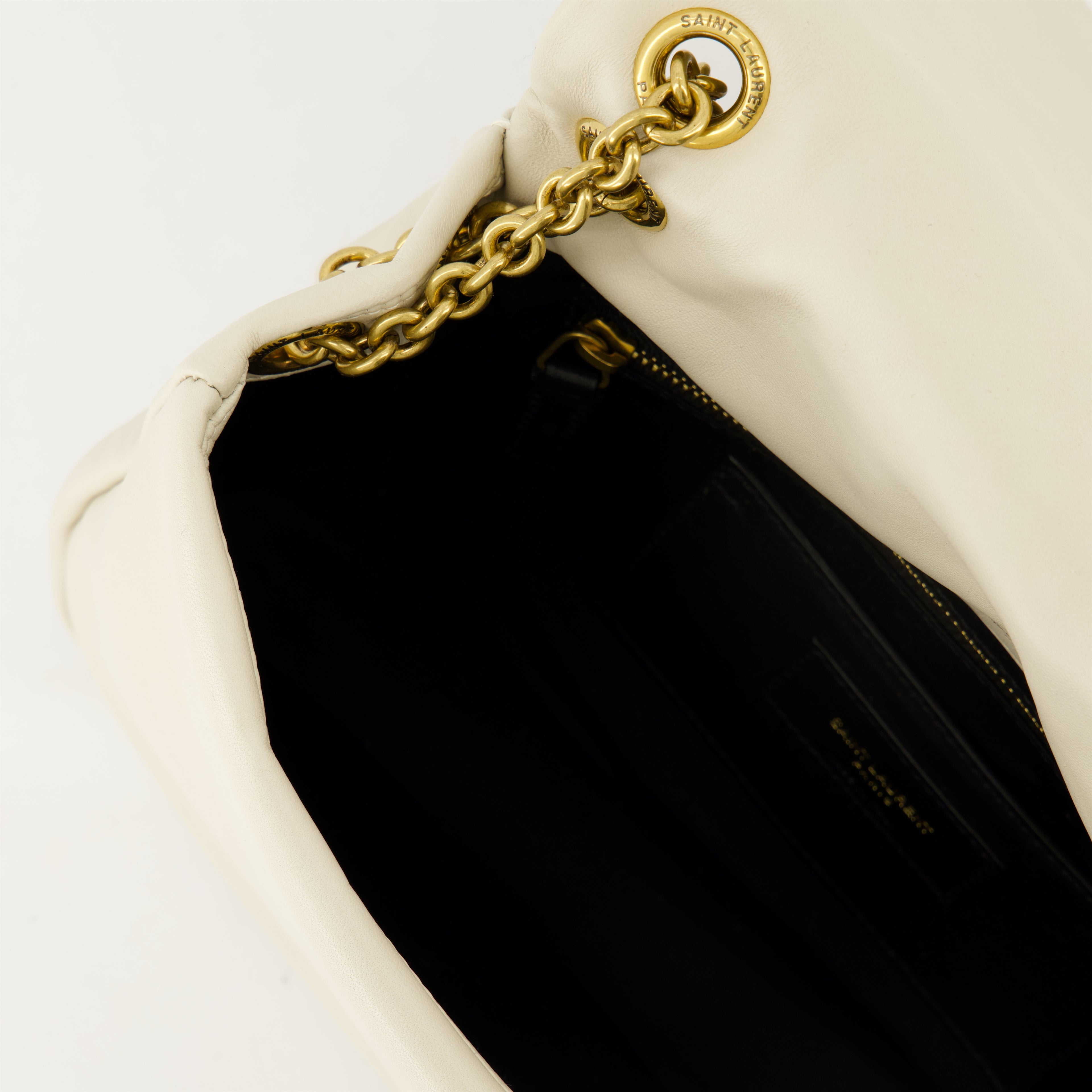 Sacs à main et épaule Sac Jamie 4.0 small Saint Laurent Blanc Femme