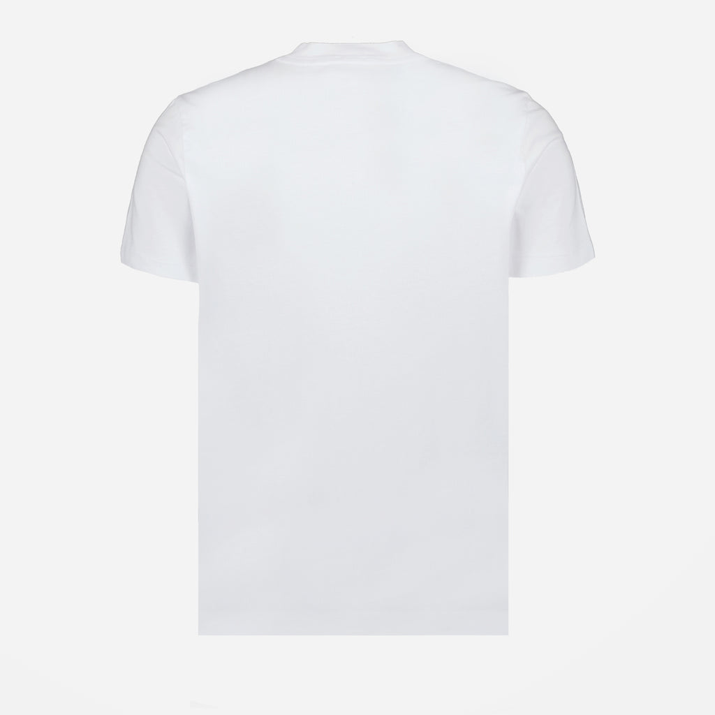 T-shirts T-shirt blanc Moncler Blanc Homme