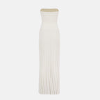 Image of the Bustier Split Dress by Christopher Esber for Women - Autumn-Winter 2025 - Detailed View_2