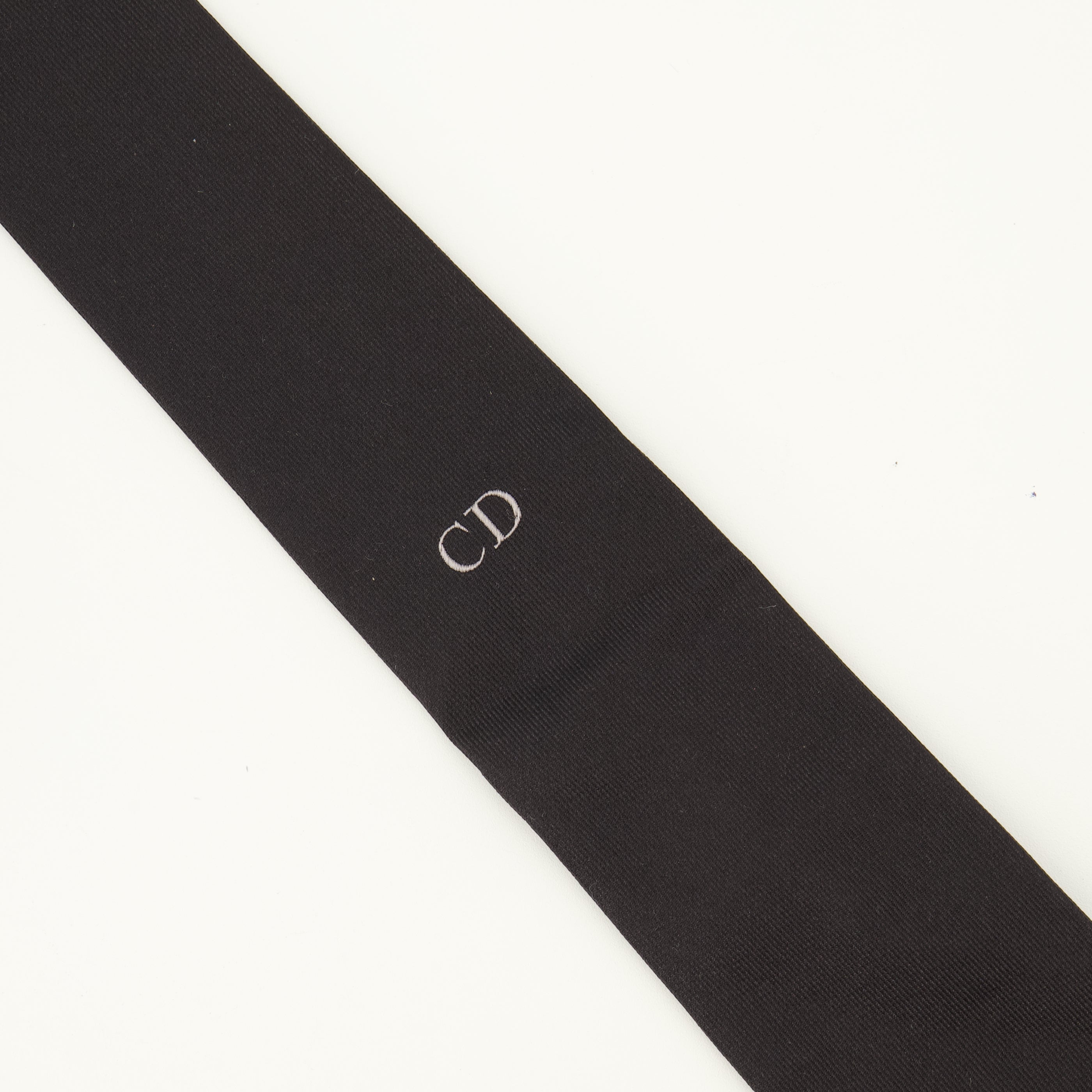 Écharpes, foulards et gants Cravatta CD Icon Nera in Seta Dior Noir Homme