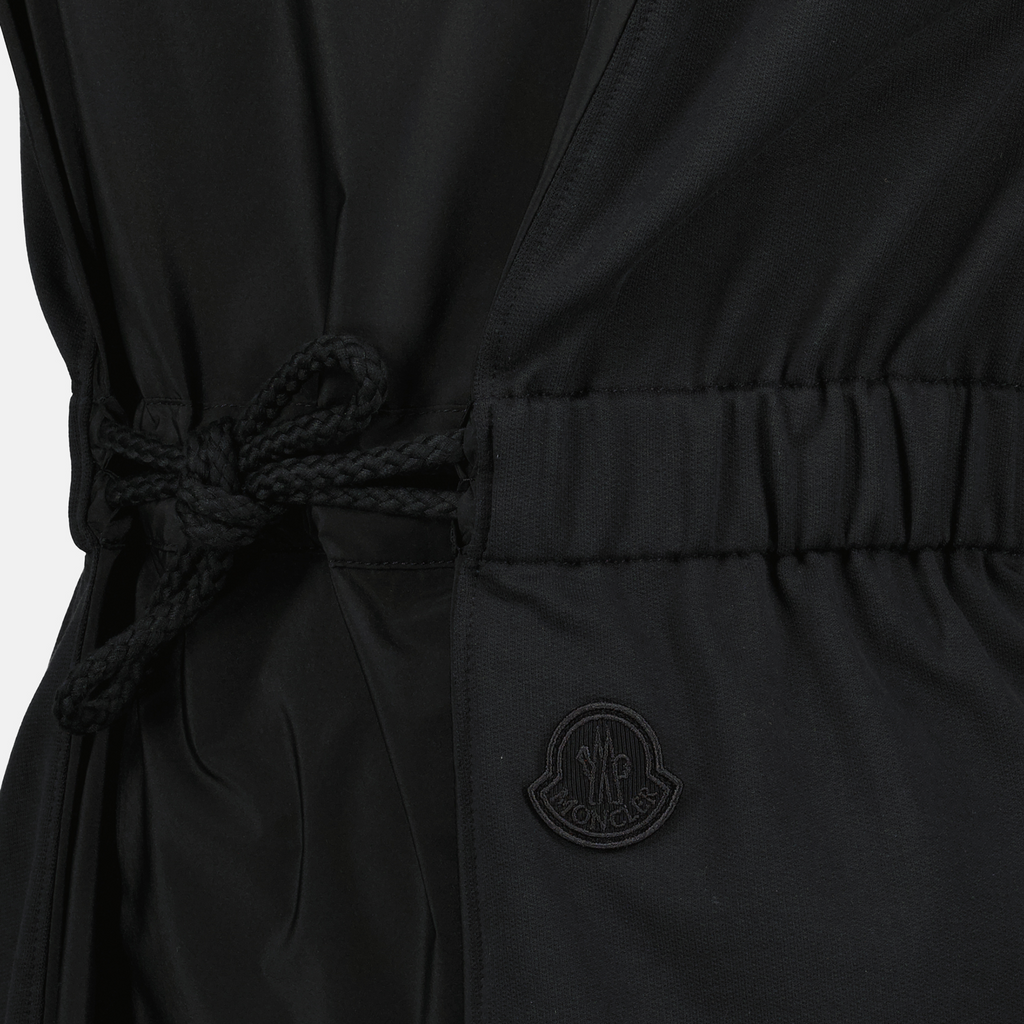 Vestidos Vestido Bi-matéria Moncler Preto Femme