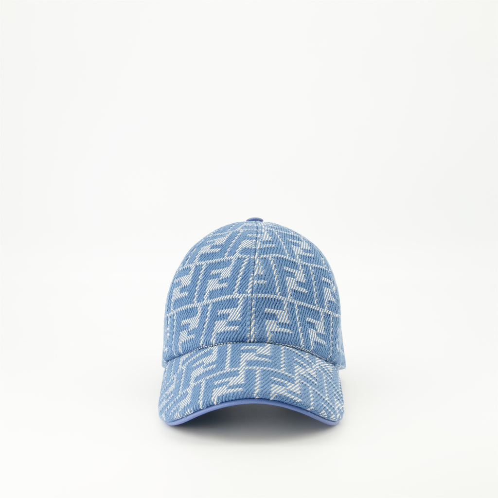 Chapéus, bonés e gorros Casquette FF en denim Fendi Azul Femme