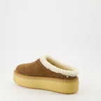 Imagen de las Mules de Piel de Prada para Mujer - Temporada Otoño-Invierno 2025 - Vista tres cuartos trasera derecha