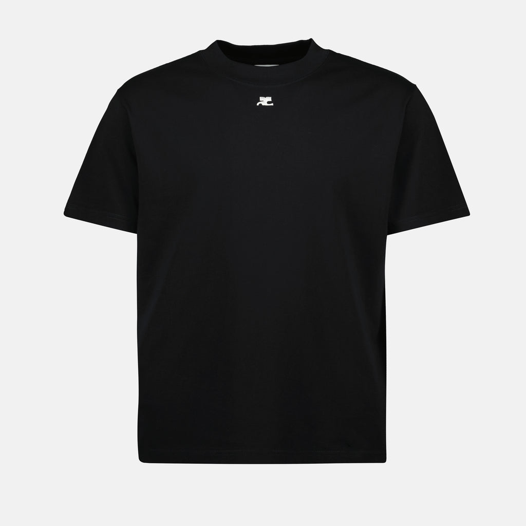 T-shirts Oversized T-Shirt Courrèges Noir Homme
