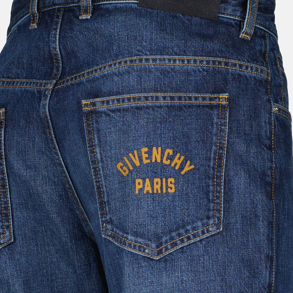 Image of the Givenchy Men's denim jeans - Fall-Winter 2025 - Detailed View 3