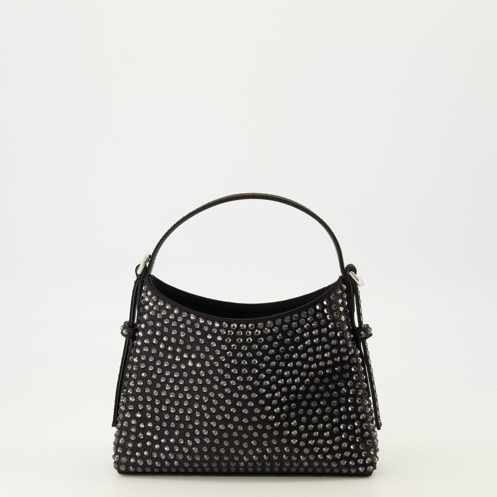 Sacs à main et épaule Sac Voyou nano noir avec strass Givenchy Noir Femme