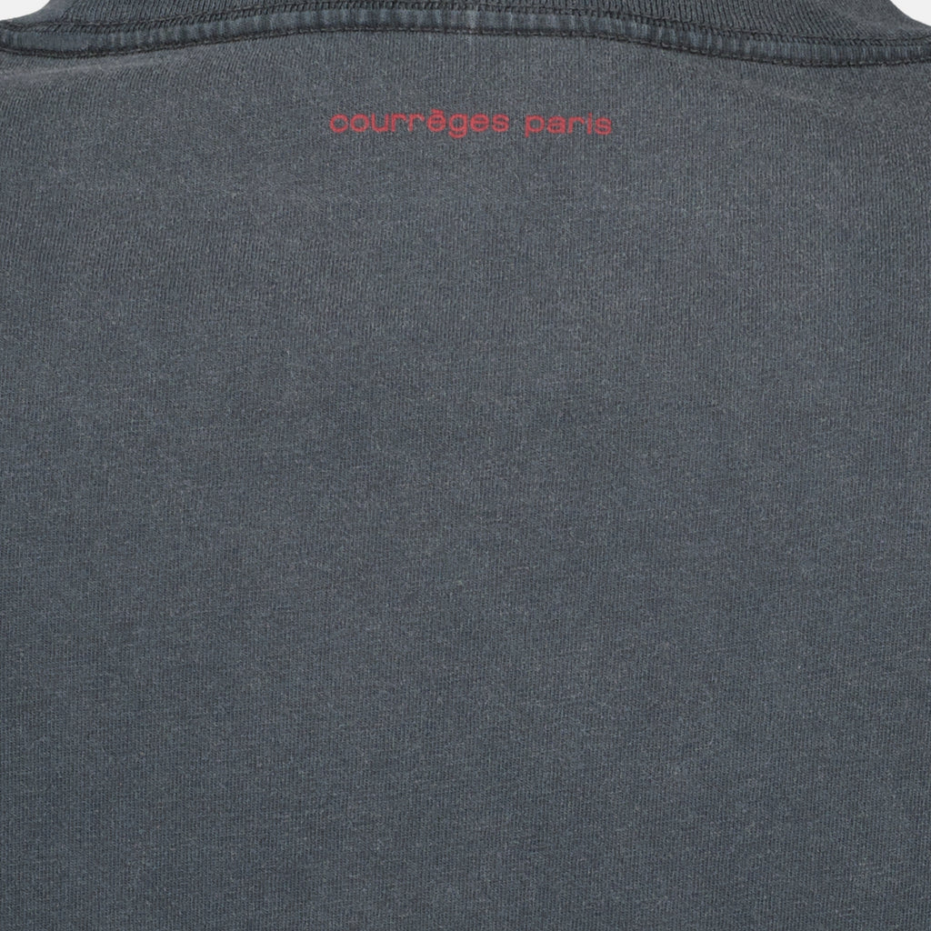 T-shirts T-shirt imprimé AC Courrèges Gris Homme